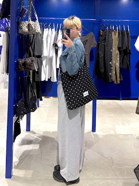 「3.3 Field Trip （3.3フィールドトリップ）のアイテム」を使った、SEINAさん（レディース・168cm）の春コーディネート