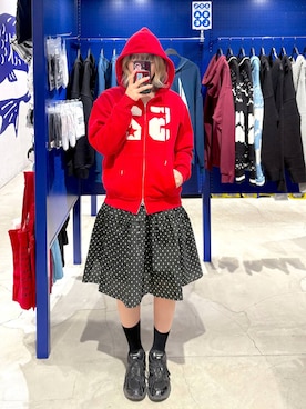 「3.3 Field Trip （3.3フィールドトリップ）のアイテム」を使った、SEINAさん（レディース・168cm）の冬コーディネート