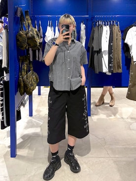 「3.3 Field Trip （3.3フィールドトリップ）のアイテム」を使った、SEINAさん（レディース・168cm）の春コーディネート