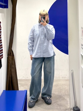 「ALAND（エーランド）のアイテム」を使った、SEINAさん（レディース・168cm）の冬コーディネート