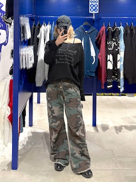 「3.3 Field Trip （3.3フィールドトリップ）のアイテム」を使った、SEINAさん（レディース・168cm）の冬コーディネート