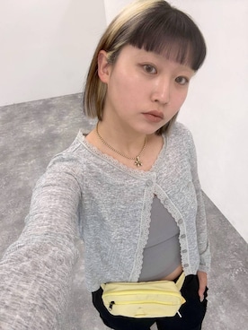 「ALAND（エーランド）のアイテム」を使った、SEINAさん（レディース・168cm）の夏コーディネート