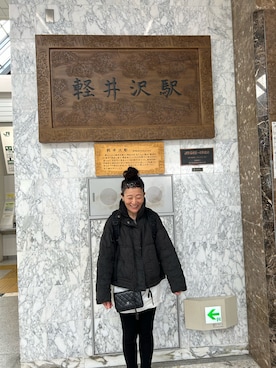 「アイテム（レギンス/スパッツ）」を使った、azさん（レディース・158cm）の秋コーディネート