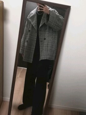 しまむら シマムラ のチェスターコートを使ったメンズ人気ファッションコーディネート Wear