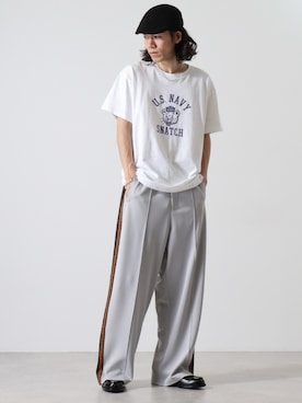 「EMMA CLOTHES（エマクローズ）のアイテム」を使った、funalive_menさん（メンズ・178cm）の夏コーディネート