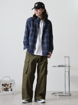 「GERRY（ジェリー）のアイテム」を使った、funalive_menさん（メンズ・178cm）の冬コーディネート