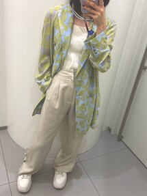 Ameri（アメリ）の「MEDI ALICE SHIRT JACKET（テーラードジャケット