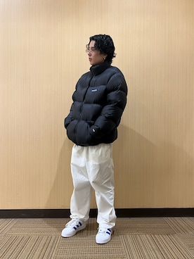 「AVIREX（アヴィレックス）のアイテム（ダウンジャケット/コート）」を使った、Kaitoさん（メンズ・173cm）の秋コーディネート