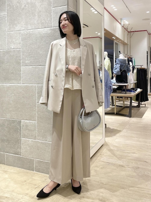 セール】【VISDRESS】異素材切り替えビスチェ風サロペット