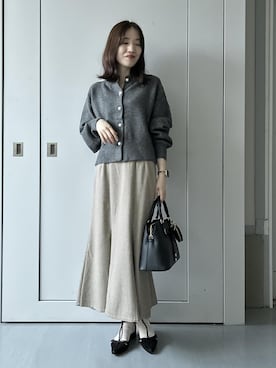 「アイテム（ボストンバッグ）」を使った、masumi714さん（レディース・165cm・30代）の秋コーディネート