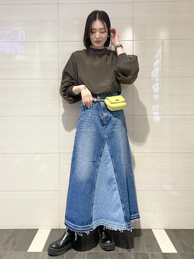 「サイドゴアブーツ」｜masumi714さん（レディース・165cm・30代）の冬コーディネート