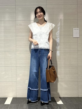 「アイテム（パンプス）」を使った、masumi714さん（レディース・165cm・30代）の夏コーディネート