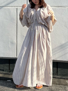 鈴木未唯さん（レディース・154cm）の春コーディネート