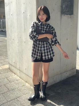 「ビスチェコーデ」｜鈴木未唯さん（レディース・154cm）の夏コーディネート