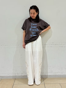 B00690 Ungrid アングリッドカットワークラフパンツ B00690 Ungrid アングリッドカットワークラフパンツ