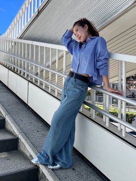 鈴木未唯さん（レディース・154cm）の秋コーディネート