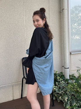 鈴木未唯さん（レディース・154cm）の夏コーディネート