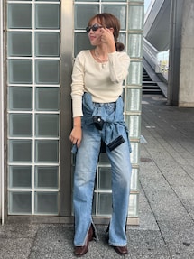 フィットロングスリーブTee｜アングリッド（Ungrid