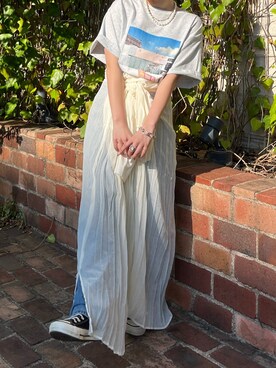 鈴木未唯さん（レディース・154cm）の春コーディネート