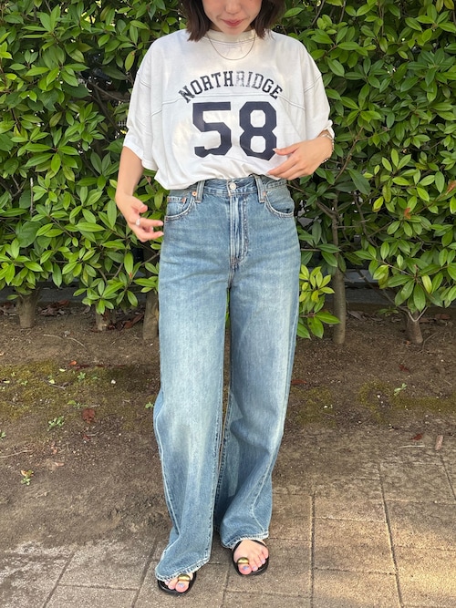Levi's別注 RIBCAGE WIDE LEGデニム