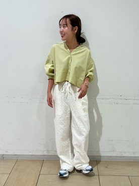 鈴木未唯さん（レディース・154cm）の秋コーディネート