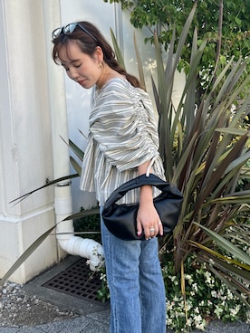 鈴木未唯さん（レディース・154cm）の夏コーディネート