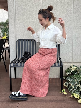 鈴木未唯さん（レディース・154cm）の秋コーディネート