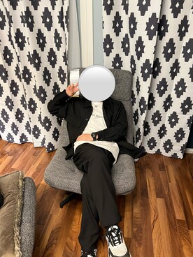 「LAKOLE（ラコレ）のアイテム（パンツ）」を使った、たささん（メンズ・162cm）の春コーディネート