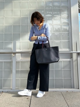 「LACOSTE（ラコステ）のアイテム」を使った、yutanさん（レディース・169cm）の夏コーディネート
