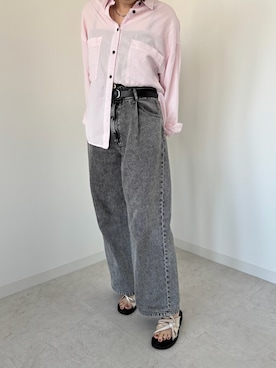 「SESTO（セスト）のアイテム」を使った、靴屋の人さん（レディース・163cm）の春コーディネート