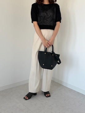 「SESTO（セスト）のアイテム」を使った、靴屋の人さん（レディース・158cm）の春コーディネート