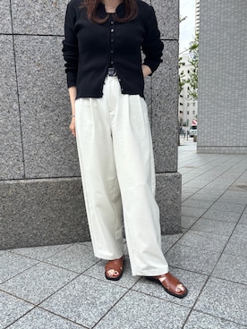 「SESTO（セスト）のアイテム」を使った、靴屋の人さん（レディース・163cm）の春コーディネート