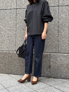 「SESTO（セスト）のアイテム」を使った、靴屋の人さん（レディース・159cm）の春コーディネート