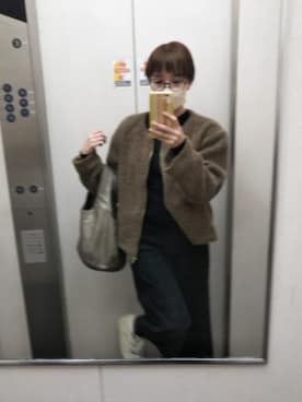 「アイテム（その他アウター）」を使った、ririi-さん（レディース・150cm）の秋コーディネート