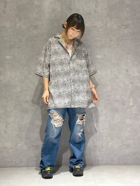 #ミズホさん(レディース・155cm)の夏コーディネート