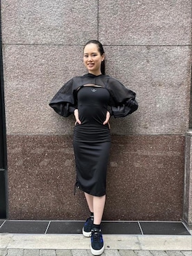「レディース」｜「アイテム（ワンピース/ドレス）」を使った、MTさん（レディース・155cm）の春コーディネート