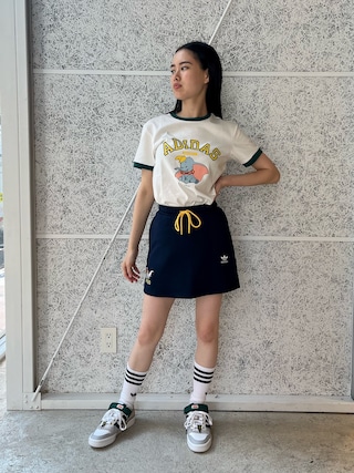 海外限定Adidas × ディズニー スカート ネイビー SサイズKE6655 海外限定S Adidas × ディズニー スカート ネイビー KE6655