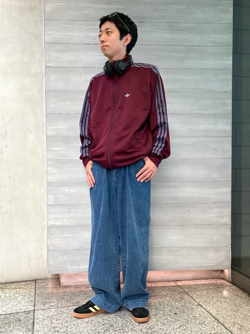 adidas トラックジャケット ベッケンバウアー　マルーン M アディダス ベッケンバウアー トラックジャケット マルーン