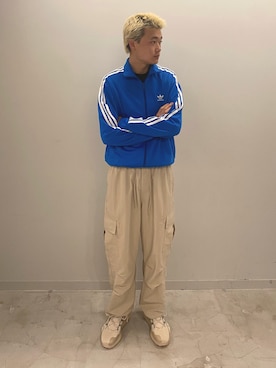 「スタッフコーデ」｜「アイテム（ナイロンジャケット）」を使った、Harukiさん（メンズ・178cm）の夏コーディネート