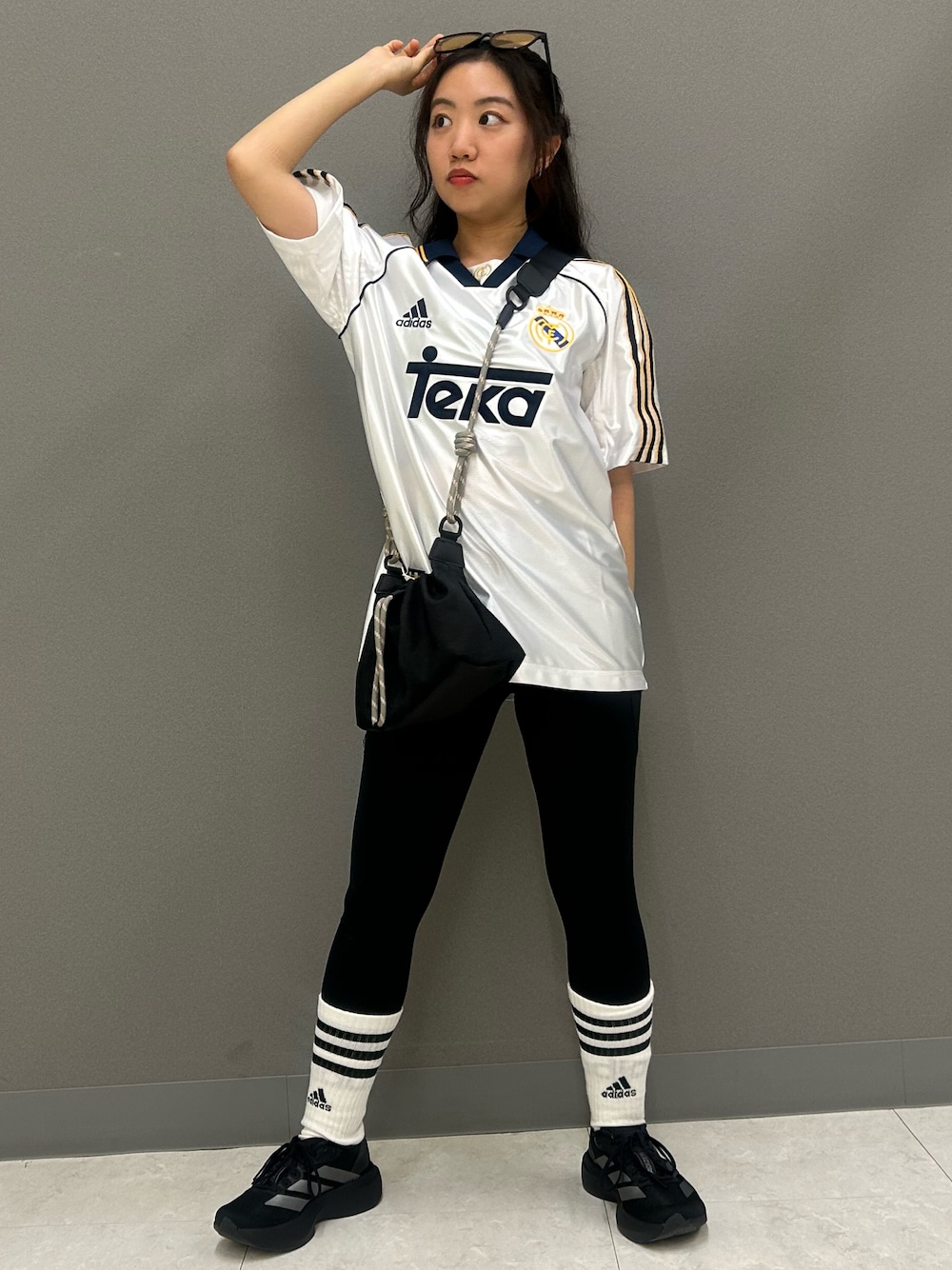 レアル・マドリード 99/00 ホームユニフォーム、オールミー 7/8丈