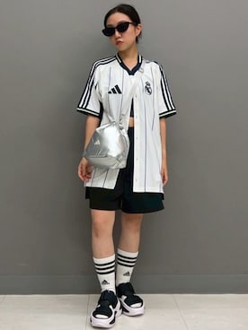 「アイテム（その他パンツ）」を使った、MAさん（レディース・148cm）の夏コーディネート
