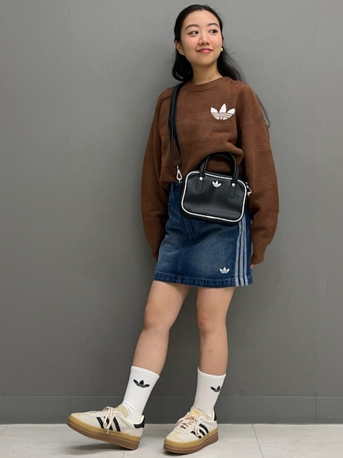 アディダスオリジナルス　 アスレチック　デプト　ニット　セーター　 S adidas Originals アスレチック デプト ニットセーター｜adidas