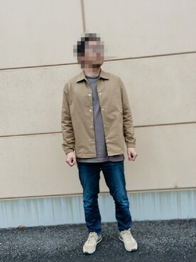 「SHIPS any（シップス エニィ）のアイテム」を使った、でぃまさん（メンズ・160cm）の春コーディネート