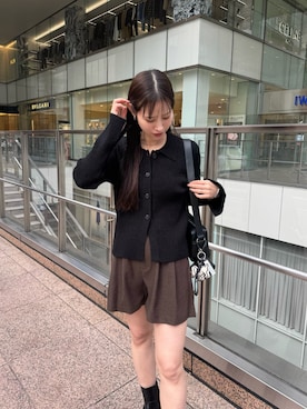 「アイテム（アクセサリー）」を使った、dennn_lemageさん（レディース・163cm）の秋コーディネート