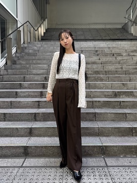 dennn_lemageさん（骨格ナチュラル・レディース・163cm）の秋コーディネート