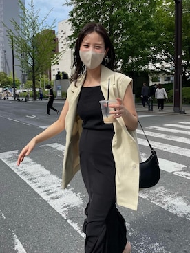 「AGAWD（アガウド）のアイテム」を使った、dennn_lemageさん（レディース・163cm）の春コーディネート