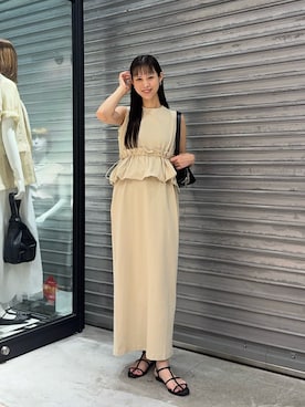 「アイテム（シューズ）」を使った、dennn_lemageさん（骨格ナチュラル・レディース・163cm）の夏コーディネート