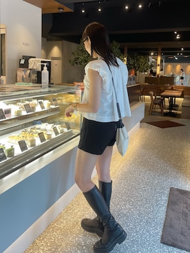 「JIL SANDER（ジルサンダー）のアイテム」を使った、dennn_lemageさん（レディース・163cm）の夏コーディネート