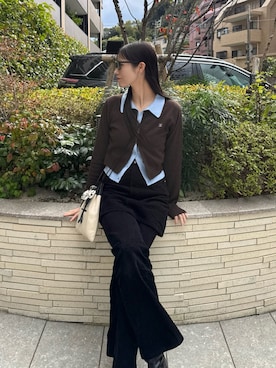 dennn_lemageさん（骨格ナチュラル・レディース・163cm）の冬コーディネート