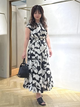 「アイテム（スカート）」を使った、yayoiさん（レディース・160cm・40代）の夏コーディネート